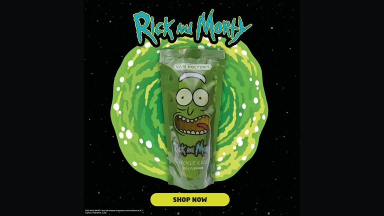 Rick and Morty Pickle-In-A-Pouch